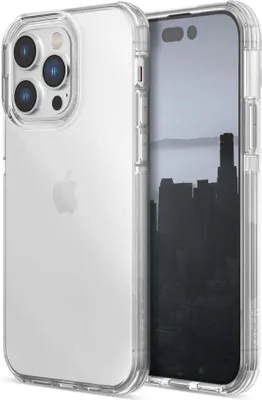 Zdjęcie produktu dla Etui Raptic X-Doria Clear Case do iPhone'a 14 Pro z pancernym przezroczystym etui