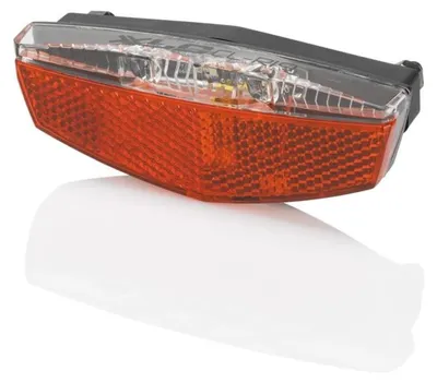 Productafbeelding van LED-batterij-achterlicht voor volwassenen, uniseks, bagagetas, zwart, unisize