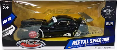 Immagine prodotto di Modello pressofuso Msz Bmw Z4 Gt3, scala 1:24