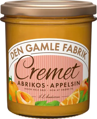 Produktbild von Den Gamle Fabrik Cremet Abrikose / Apfelsine 350g