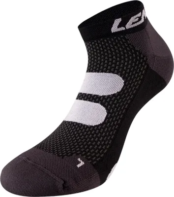Produktbild von Lenz Unisex Kurze Kompressionssocken 5.0 Low , Schwarz Grau, 35 - 38
