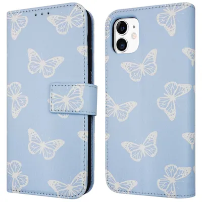 Produktbild von imoshion Design Klapphülle iPhone 11 - Butterfly
