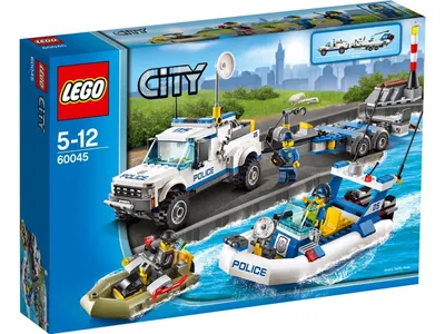 Produktbild von Lego 60045 City - Polizei-Boot-Transporter