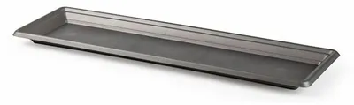 Produktbild von Plasticforte Pflanzgefas Wasserauffangschale - anthrazit - rechteckig - 59 x 19 cm - Blumenkasten