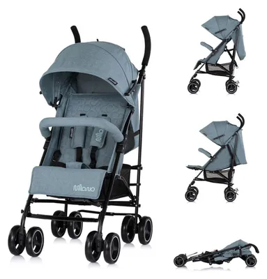 Produktbild von Chipolino Kinderwagen Milano Buggy bis 22 kg, Rückenlehne verstellbar, faltbar GGR