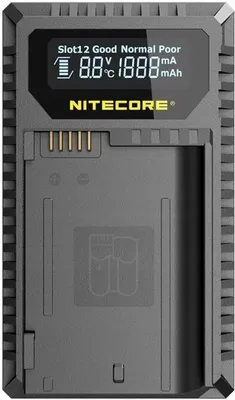 Produktbild von Nitecore UNK2 USB-Ladegerät für Nikon Cameras
