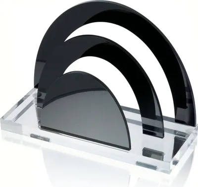 Immagine prodotto di Portalettere WEDO "acryl exklusiv", trasparente/nero
