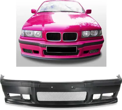 Produktbild von Für BMW 3er E36 alle Modelle Front Stoßstange vorne Gitter Spoiler Sport Look