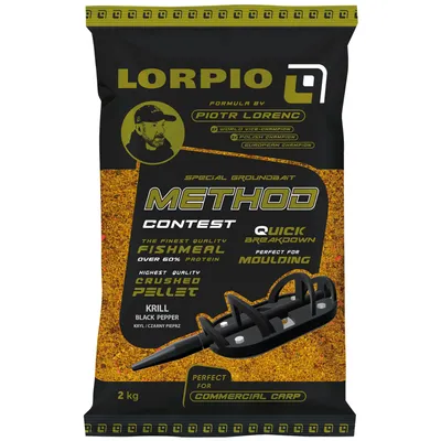 Obrázok produktu pre Lorpio Method Contest Krill & Black Pepper groundba 2000g