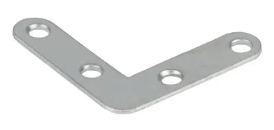 Obrázek produktu pro Walteco Spojovací plochý úhelník 40x40x10mm, pozinkovaný