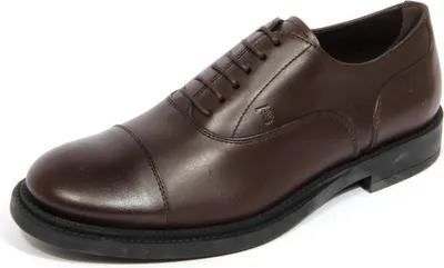 Productafbeelding van H2680 veterschoen voor heren, TOD'S FRANCESINA, leren herenschoenen, bruin