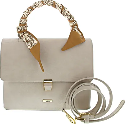Produktbild von Rieker Damen Umhängetasche Henkeltasche Schulterriemen H1605, Farbe:Beige