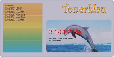 Produktbild von Toner kompatibel für HP CF283A(83A) LaserJet Pro MFP M125a/M125nw/M125rnw/M126a/M126nw/M127fn/M127fp/M127fw/M127fs/M128fn/M128fp/M128fw/M225dn/M225dw/M225rdn LaserJet Pro M201n/M201dw/M202n/M202dw in