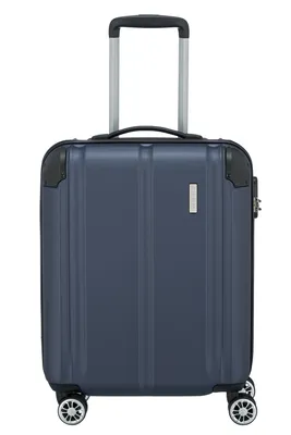 Image de travelite trolley City 4W Trolley Marine bleu 53cm