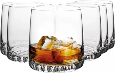 Obrázek produktu pro KROSNO Fjord Sklenice na whisku, Sada 6, 370 ml