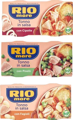 Produktbild von Testpaket Rio Mare Fertigger Thunfisch Gemüse 6 x 160g Instant Nahrungsmittel