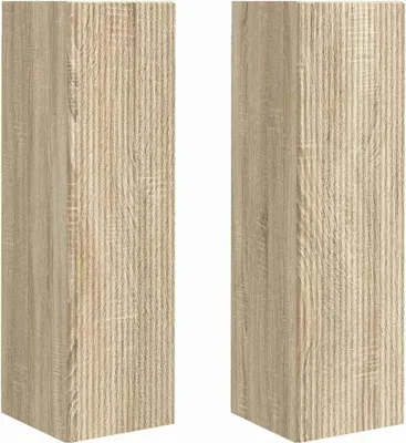 Obrázok produktu pre TV nástenná skriňa Nástenný 2 pcs Sonoma 30 x 31 x 100 cm