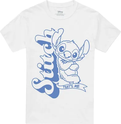 Immagine prodotto di Lilo & Stitch - Maglietta "That's Me" per uomo/donna unisex TV19863 (XL) (Bianco)
