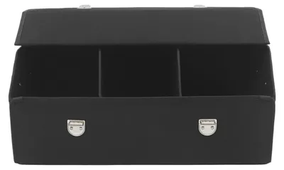 Produktbild von Auto Kofferraum-Organizer - Aufbewahrungsbox - Mit Deckel - Multifunktional - Polyester - Schwarz