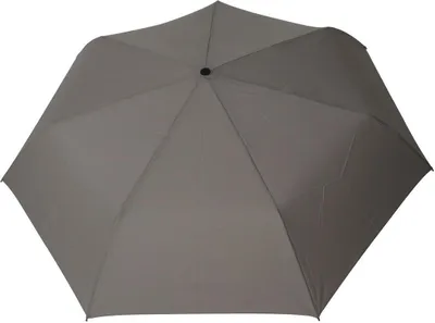 Produktbild von Happy Rain Selection Alu Light Regenschirm manuell Taschenschirm taupe