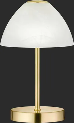 Produktbild von lampa stołowa Queen24 x 15 cm metal/szkło złoty/biały