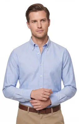 Produktbild von John Miller Businesshemd hellblau