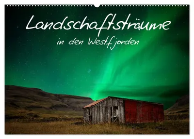 Produktbild von Landschaftsträume in den Westfjorden (Wandkalender 2027 DIN A2 quer), CALVENDO Monatskalender