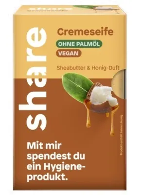 Produktbild von Luxus Handgemachte Shea-Honig-Seife 100g