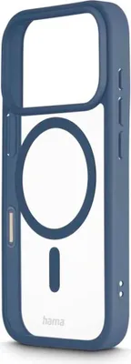 Immagine prodotto di Custodia per cellulare HAMA "Frame Protect" per iPhone 17 Pro, magnetica, trasparente, blu (00232405)