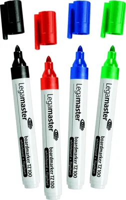 Obrázek produktu pro Legamaster - Filc -vertlift Legamaster TZ100 Tabule 2 mm Assorti | Balení 4 ks | 10 ks