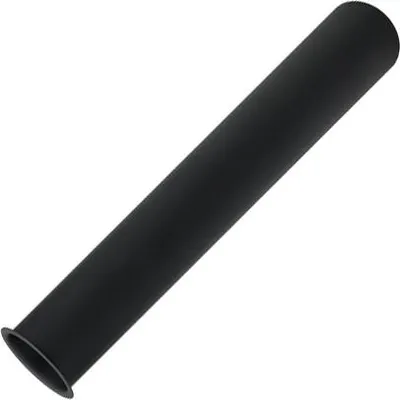 Produktbild von Siphonrohr 32 mm mit Flansch, schwarz, Länge 250 mm