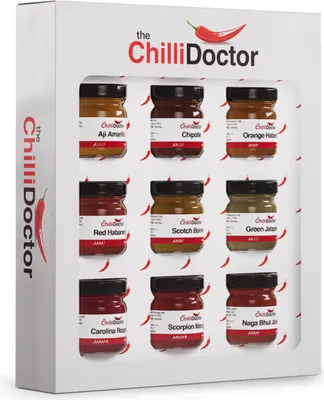 Obrázok produktu pre The ChilliDoctor s.r.o. 9x Chilli Mash - ochutnávková chilli sada
