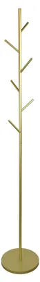 Produktbild von LOFT42 Tree Standgarderobe – Gold – Metall – 170 x 27 cm