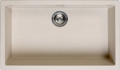 Produktbild von Reginox R30905 Regi Granit Spüle AMSTERDAM 72 Caffe Silvery ab 80 cm Schrankbreite / Auflagespüle / Unterbau / Einbauspüle