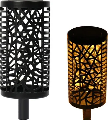 Productafbeelding van Decoratieve solar-tuinlamp met batterij en schemersensor