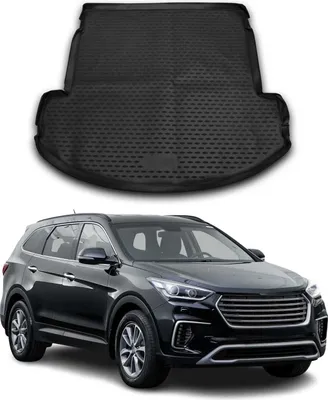 Produktbild von OMAC Kofferraumwanne Schwarz TPE für HYUNDAI Grand Santa Fé (DM)
