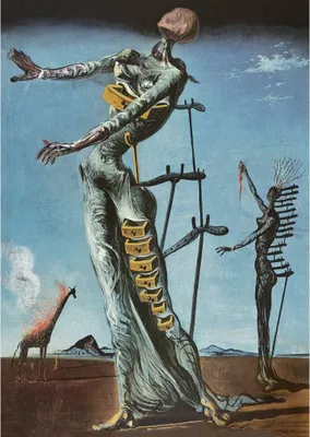 Obrázok produktu pre Puzzle 1000 Salvador dali, Horiaca žirafa, 1937
