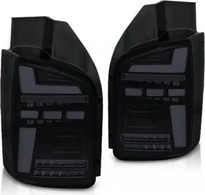 Immagine prodotto di Luci posteriori full LED per VW T5 anno 10-15 indicatori di direzione dinamici nero/fumo