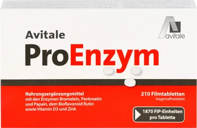 Produktbild von Avitale Proenzym Filmtabletten, 210 St. Tabletten