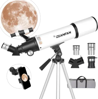 Produktbild von Teleskop Astronomie 80mm Öffnung 600mm Profi für Erwachsene & Kinder