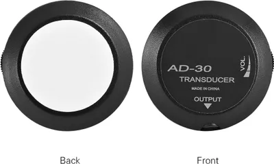 Image de Mini micro contact piézo avec sortie 6.35mm pour guitare classique acoustique, violon et ukulélé