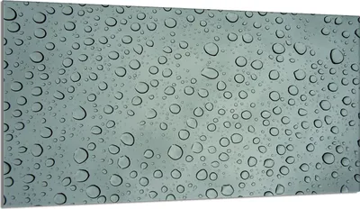 Produktbild von Herdabdeckplatte 90x52 Glaskeramikkochfeld Abdeckung Spritzschutz Glasplatte Deko Schneidebrett, Tropfen Grau