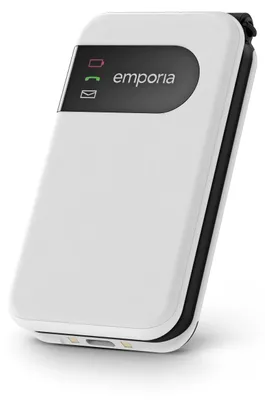 Produktbild von Emporia SIMPLICITYglam.4G, Klapphandy, Single SIM, 7,11 cm (2.8"), Bluetooth, 1300 mAh, Weiß