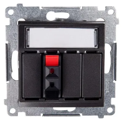 Obrázek produktu pro Kontakt-Simon DGL31.01/48, Antracit, Plast, IP20, 75 mm, 48 mm, 75 mm