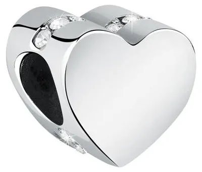 Image de Perle romantique en acier avec cristaux Drops SCZ1250