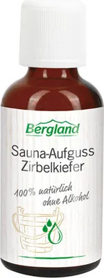 Immagine prodotto di Sauna: Aroma per sauna - Pino cembro, 50 ml | BERGLAND