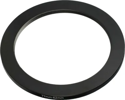 Produktbild von vhbw Step-Down-Ring Adapter 77 mm auf 62 mm für Kamera Objektiv - Filteradapter Metall