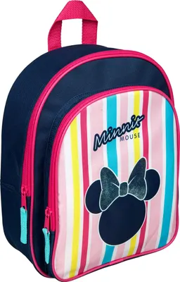 Produktbild von Disney Minnie Mouse - Kinder Rucksack mit Vortasche
