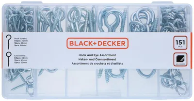 Productafbeelding van De Black & Decker 151-delige gereedschapset