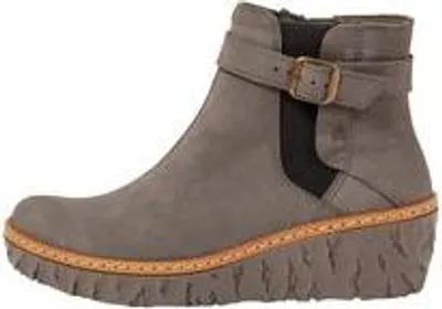 Produktbild von El Naturalista Damen Elegante Stiefelette YGGDRASIL KEIL N5133 Grau